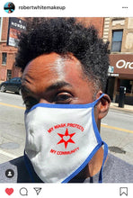 Load image into Gallery viewer, Fabric Face Mask: Protects My Community - CHI