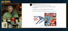 Load image into Gallery viewer, Ear Loop Fabric Face Mask: Keep Patrick Mahomes Safe - Black