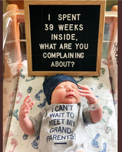 Load image into Gallery viewer, Can't Wait To Meet My Grandparents Onesie
